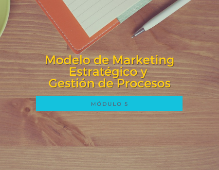 Módulo 5. Modelo de Marketing Estratégico y Gestión de Procesos